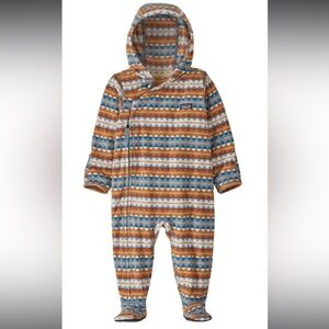 Patagonia Infant Micro D Bunting Sz 3-6 Mos